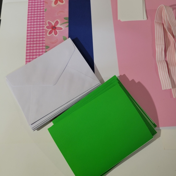 Stampin Up Swirls and Blossoms & Simple Wishes  Wooden Block Rubber Stamp Set - Picture 7 of 12